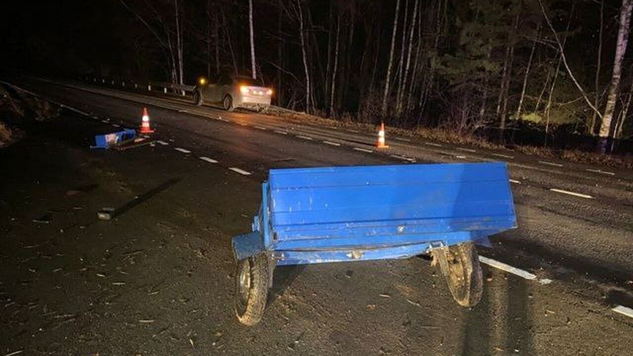 В среду в шестом часу дня на 16-м километре дор...