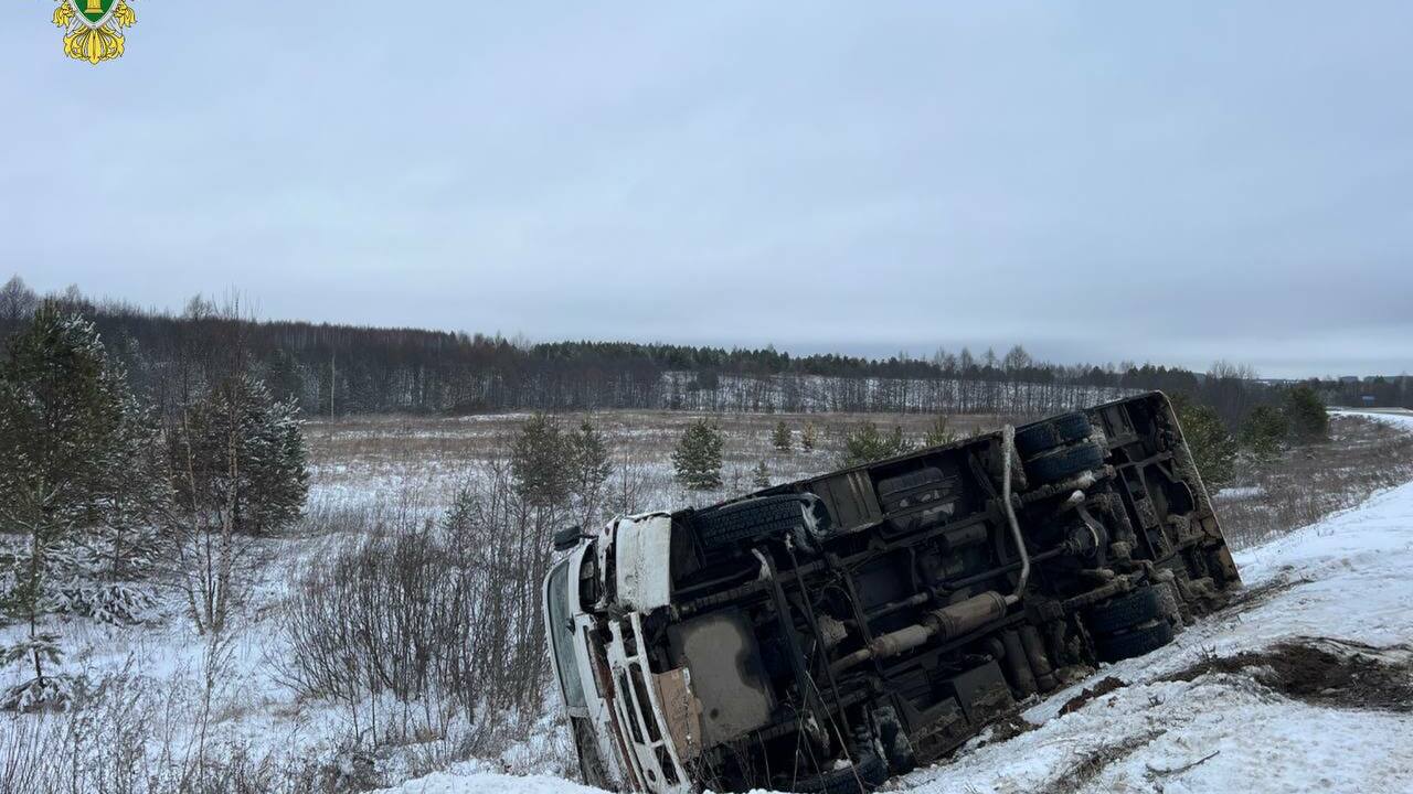 В Марий Эл произошло ДТП с пассажирским автобусом Сегодня около 10.