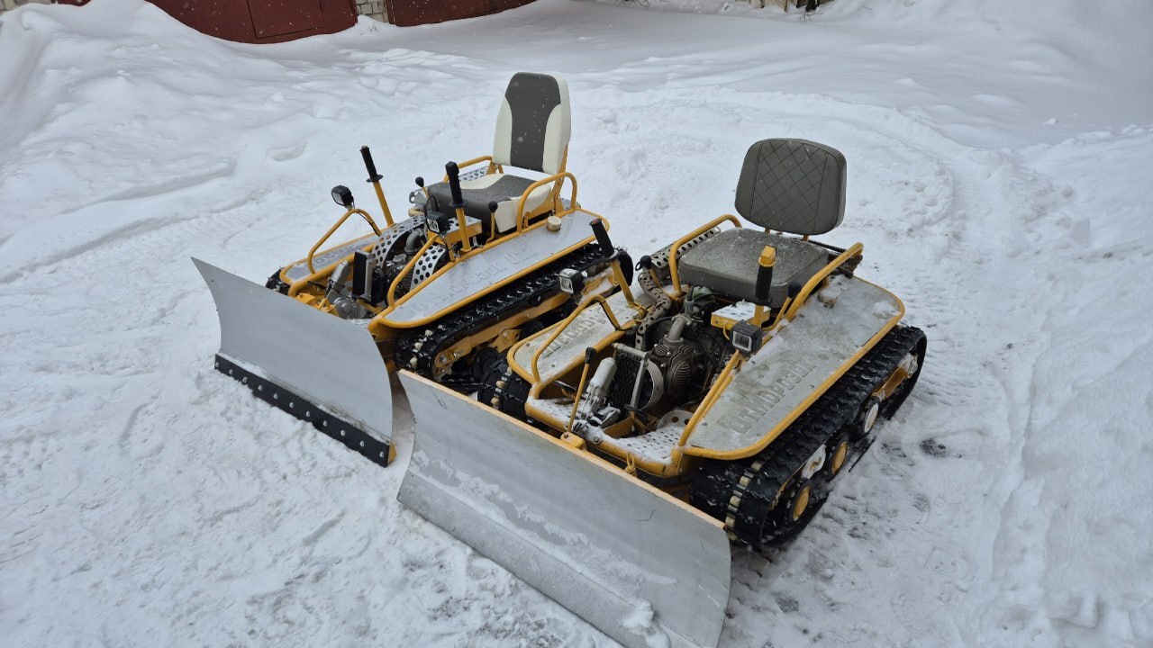 В Йошкар-Оле изобретатель разработал снегоуборочную машину В Йошкар-Оле изобретатель Эдуард Морозов разраб...