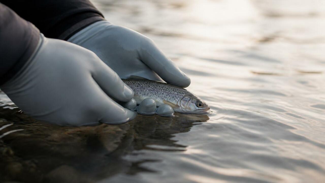 В Чебоксарское водохранилище в Марий Эл выпустили почти 8 тысяч мальков стерляди В Чебоксарское водохранилище в Марий Эл выпусти...