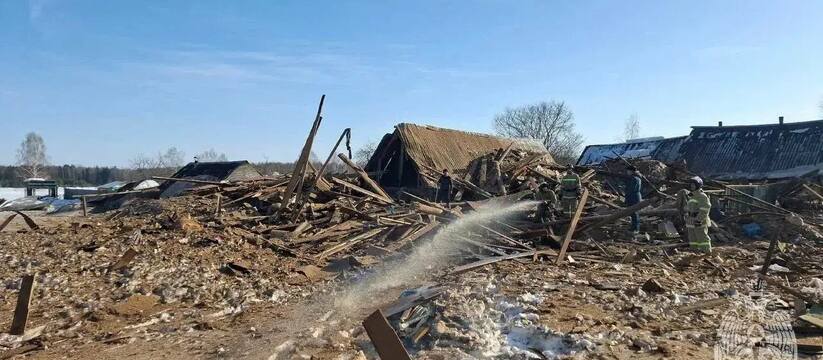 Жилой дом обрушился в Марий Эл после взрыва газ...