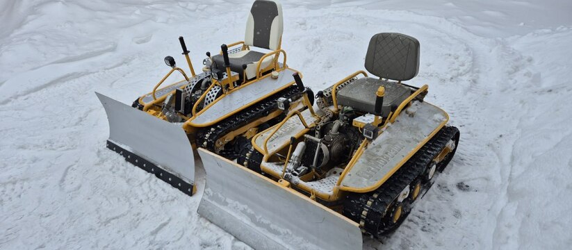 В Йошкар-Оле изобретатель разработал снегоуборо...