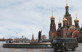 В Йошкар-Оле начался запуск фонтанов