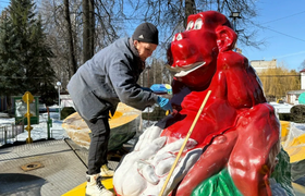 В Йошкар-Оле Центральный парк готовится к старт...