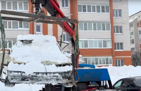 В Йошкар-Оле с улиц убирают брошенные авто